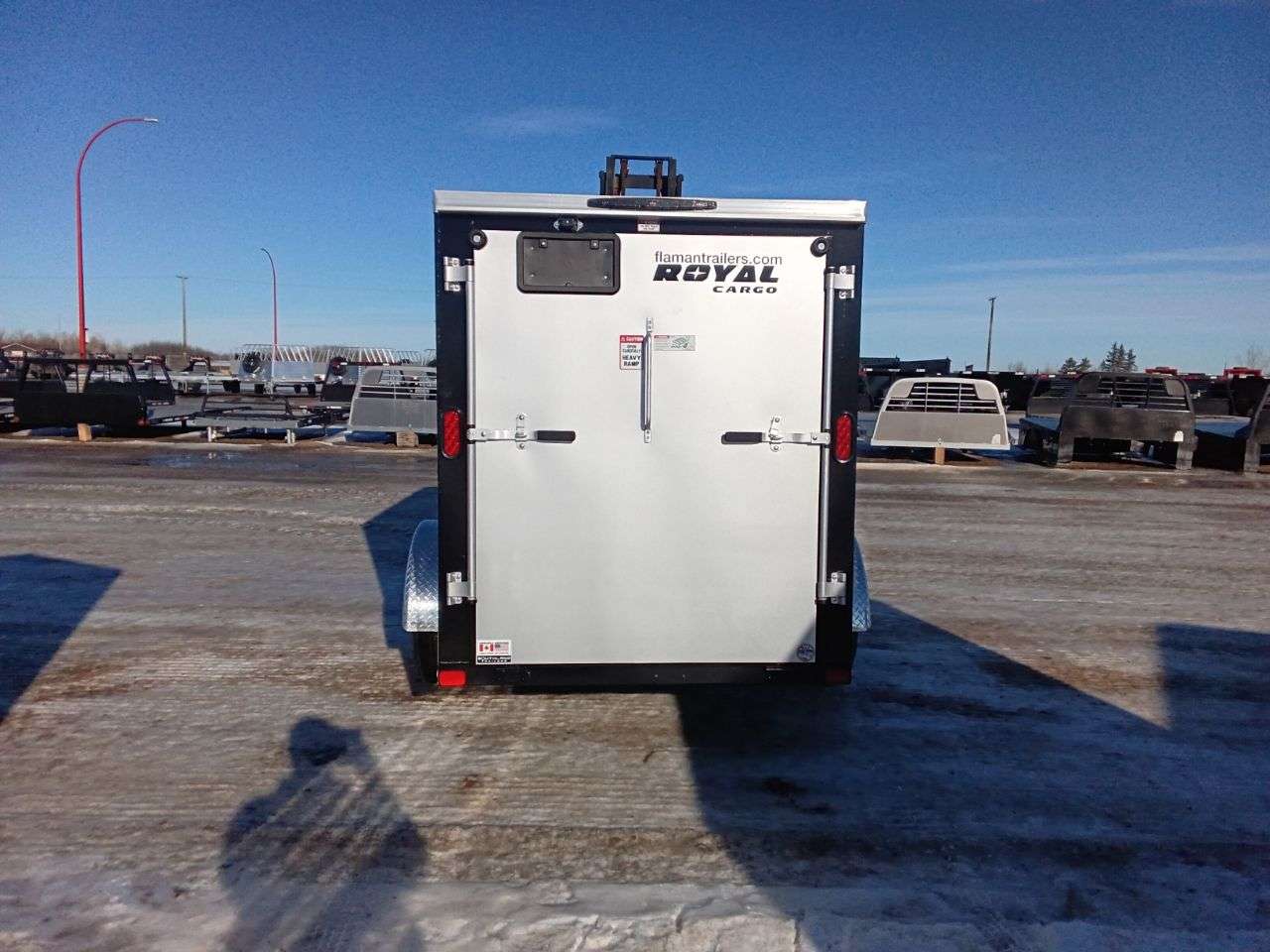 2026 Royal LCH 5' x 10' + V-Nose Cargo Trailer