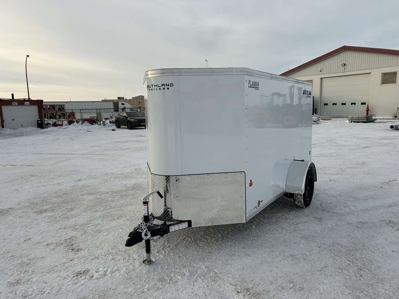 2026 Royal LCH 5' x 10' + V-Nose Cargo Trailer