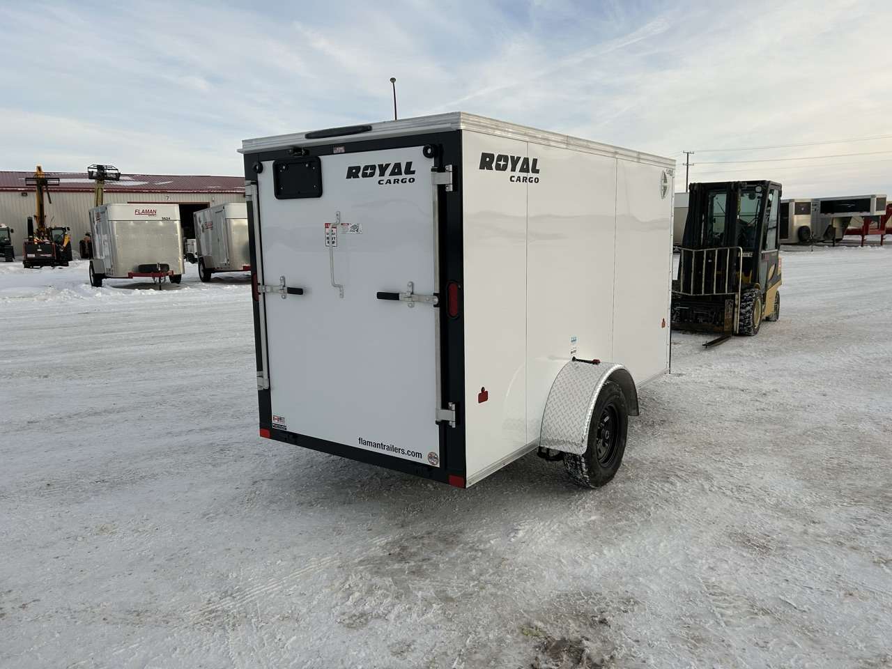 2026 Royal LCH 5' x 10' + V-Nose Cargo Trailer