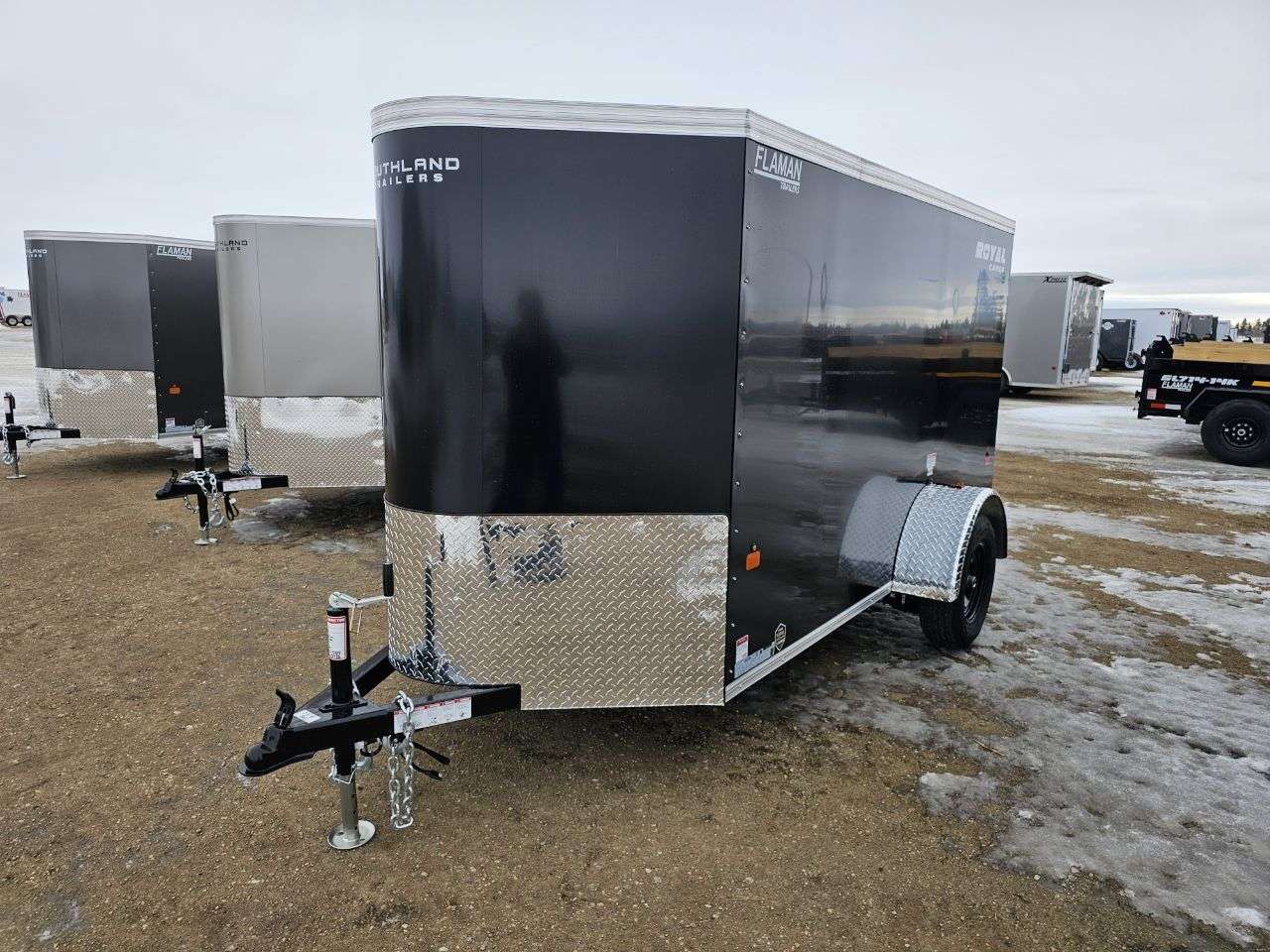 2026 Royal LCH 5' x 10' + V-Nose Cargo Trailer