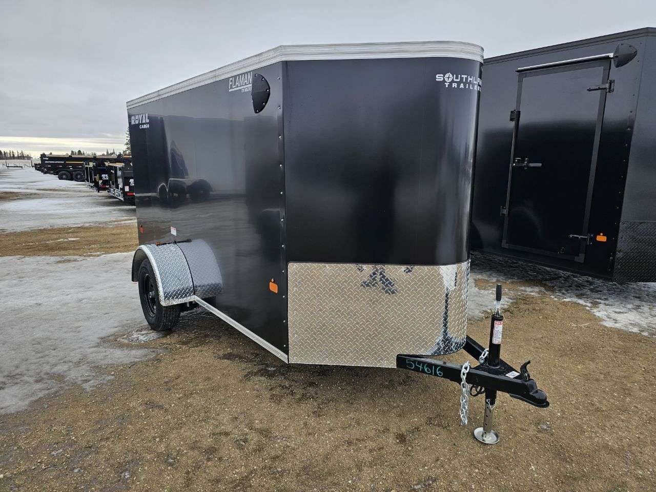 2026 Royal LCH 5' x 10' + V-Nose Cargo Trailer