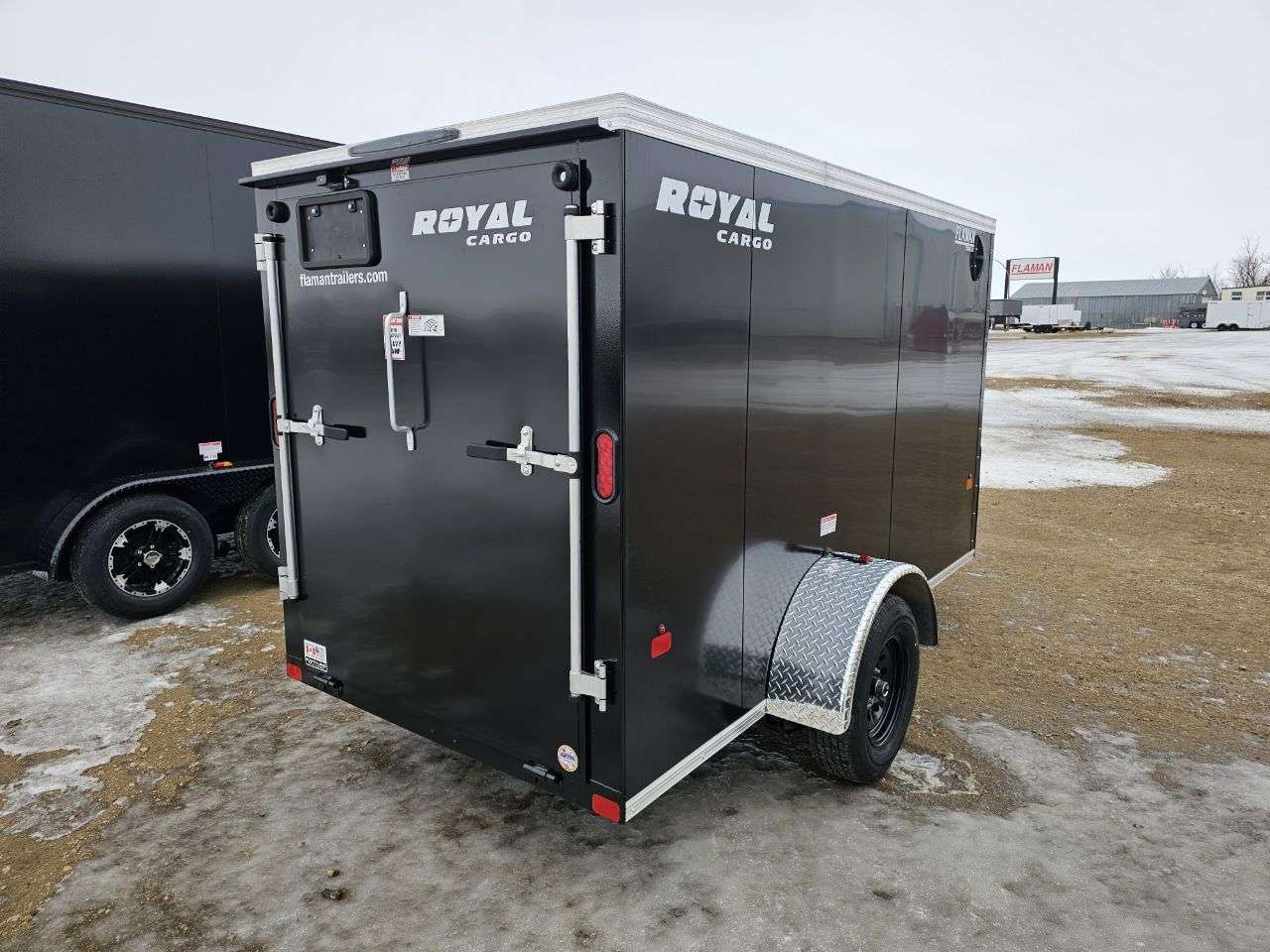 2026 Royal LCH 5' x 10' + V-Nose Cargo Trailer
