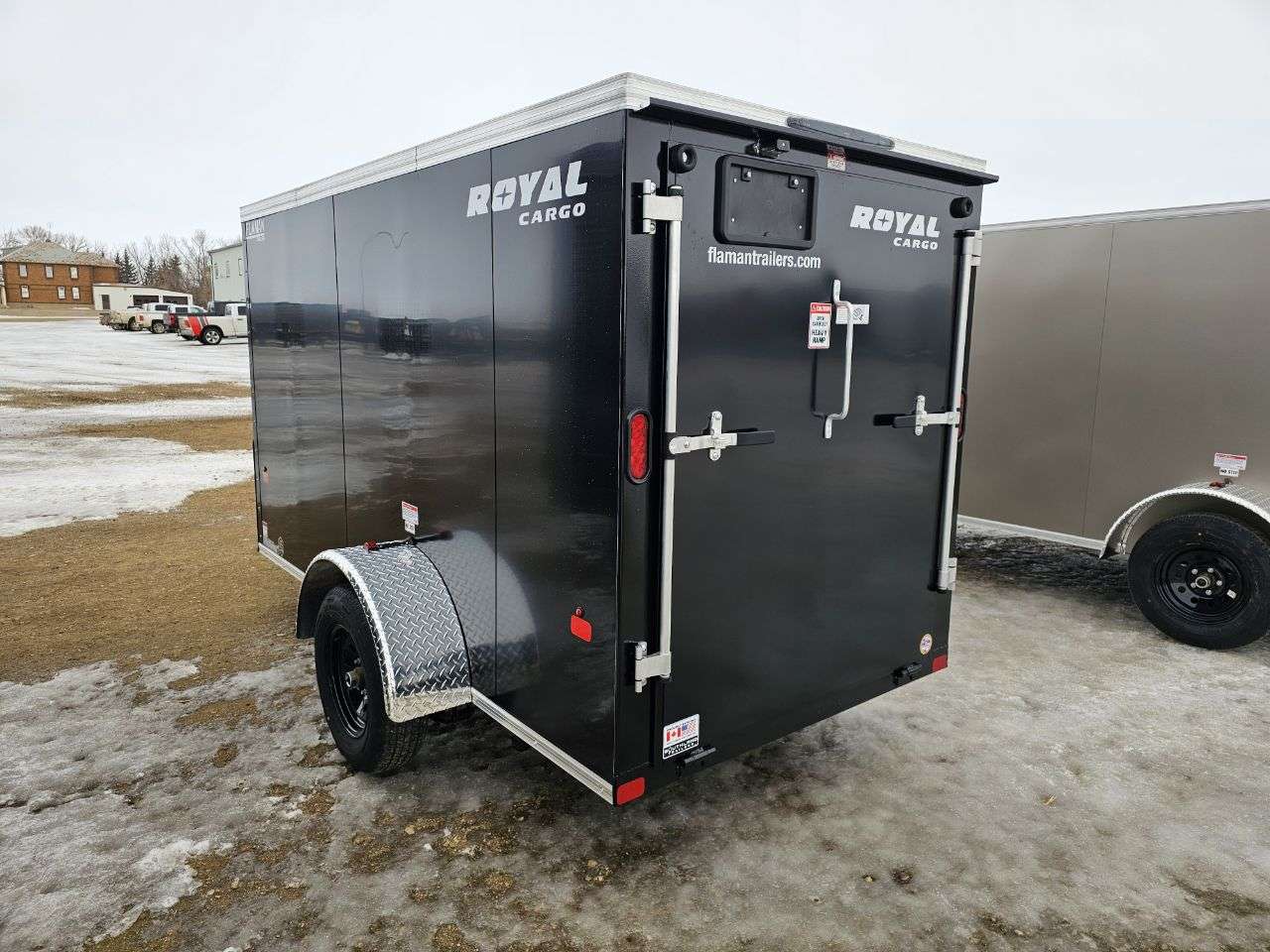 2026 Royal LCH 5' x 10' + V-Nose Cargo Trailer
