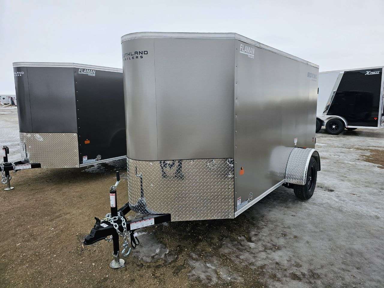 2026 Royal LCH 5' x 10' + V-Nose Cargo Trailer