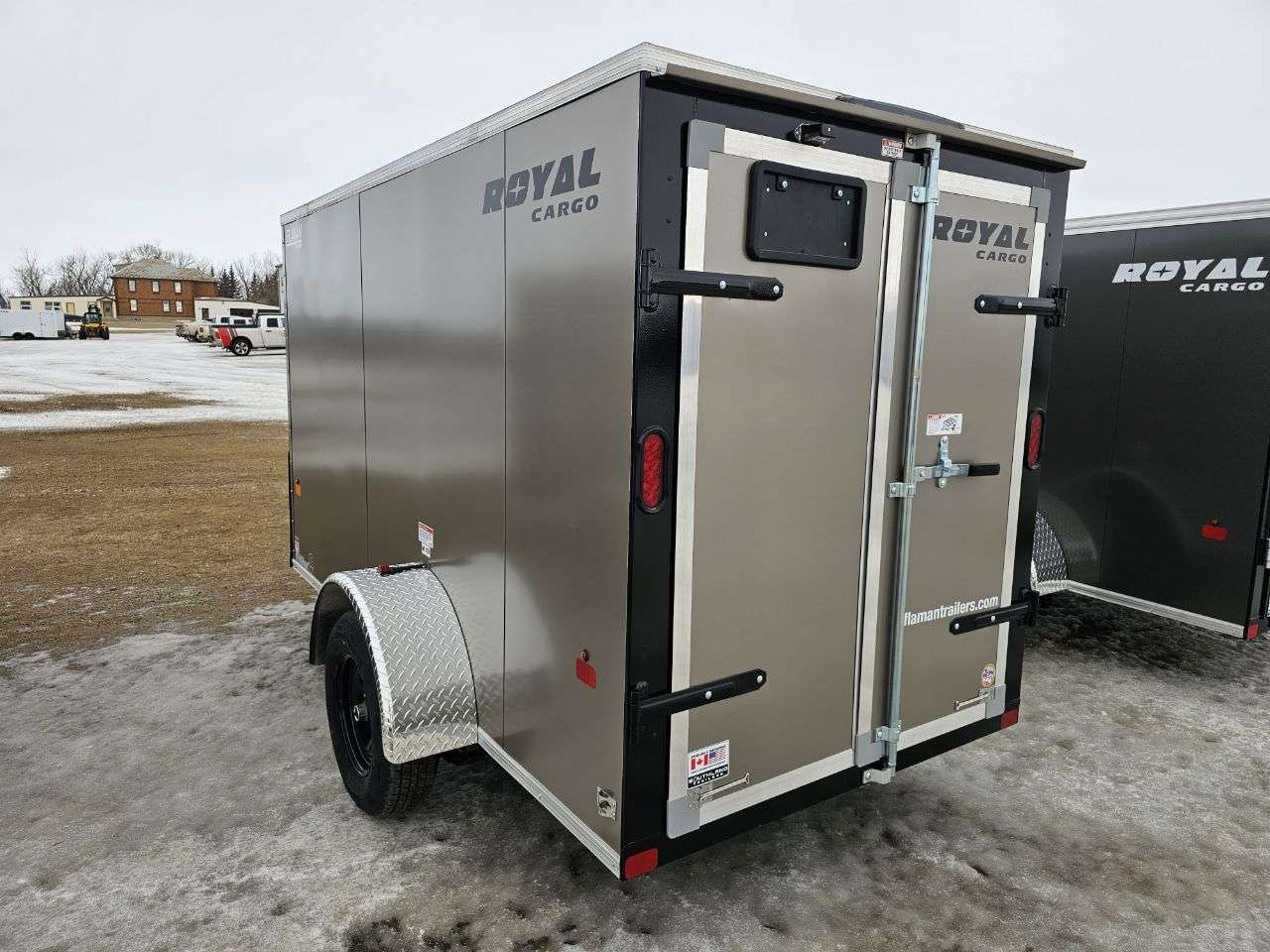 2026 Royal LCH 5' x 10' + V-Nose Cargo Trailer