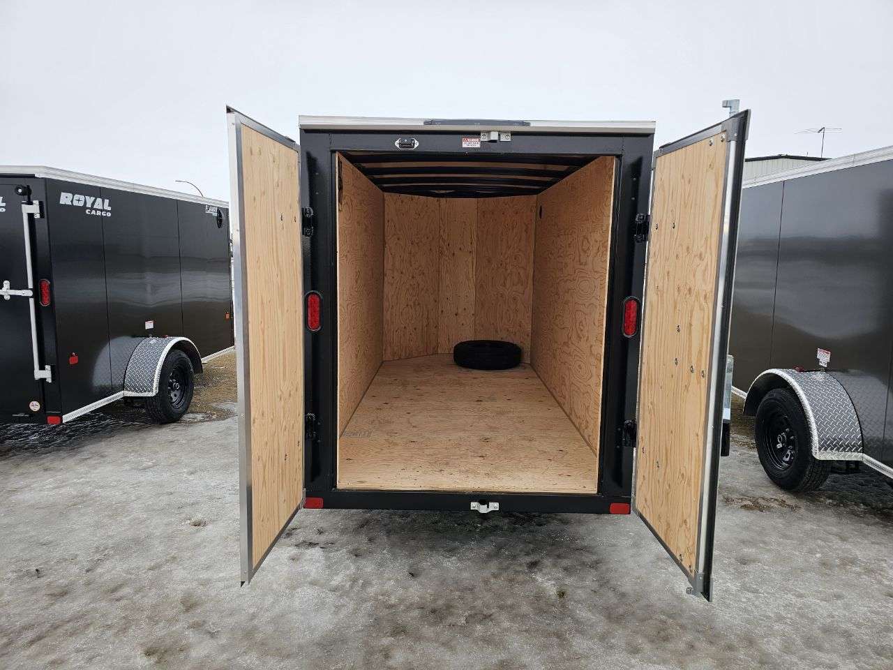 2026 Royal LCH 5' x 10' + V-Nose Cargo Trailer