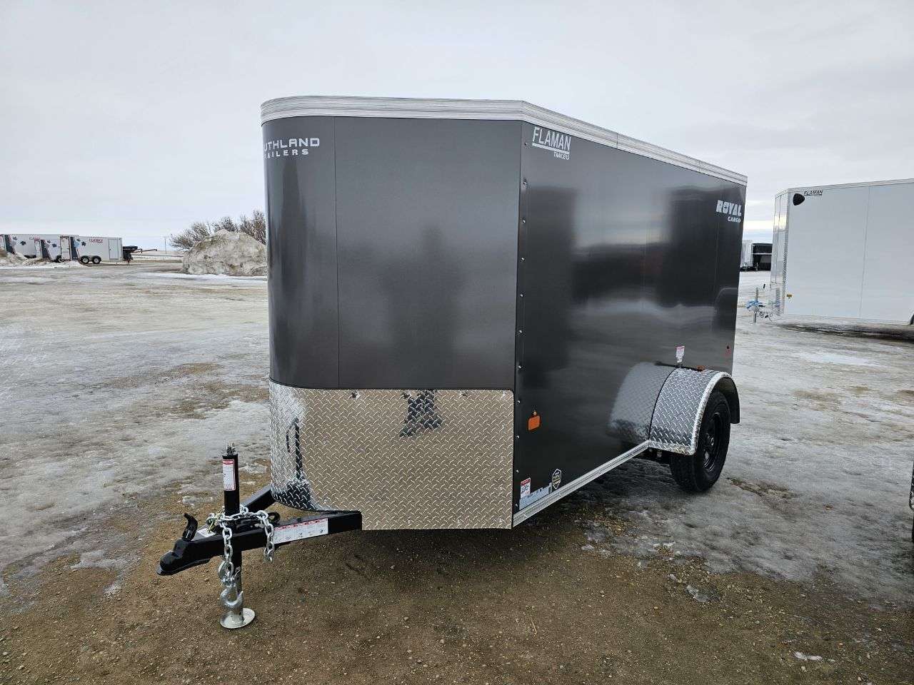 2026 Royal LCH 5' x 10' + V-Nose Cargo Trailer