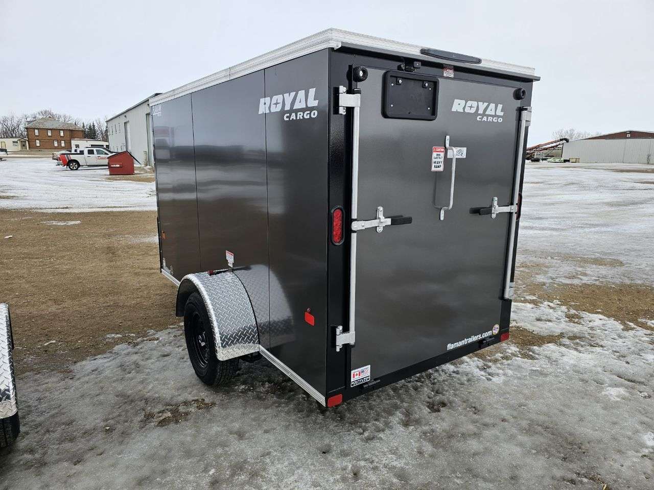 2026 Royal LCH 5' x 10' + V-Nose Cargo Trailer