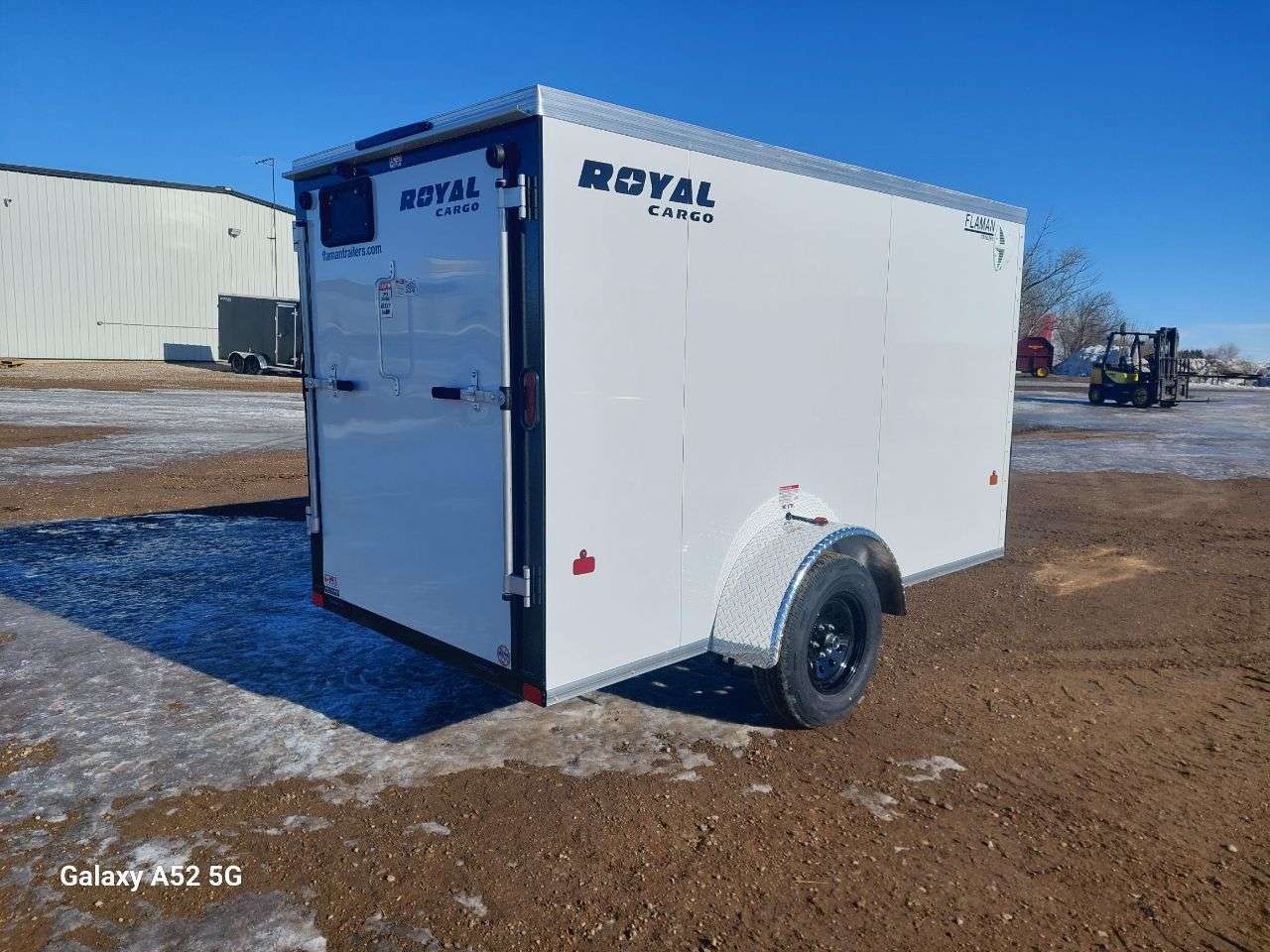 2026 Royal LCH 5' x 10' + V-Nose Cargo Trailer