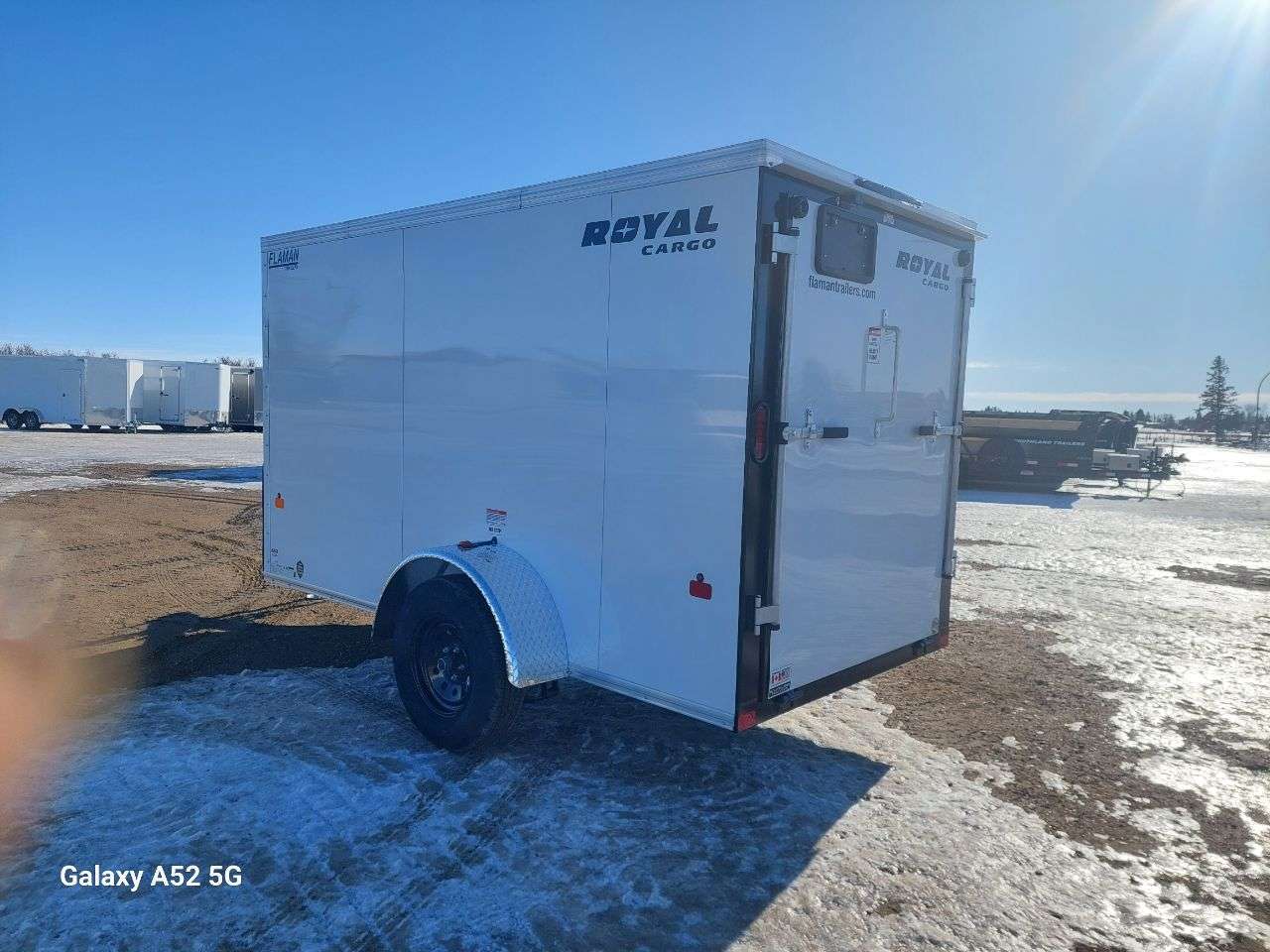 2026 Royal LCH 5' x 10' + V-Nose Cargo Trailer