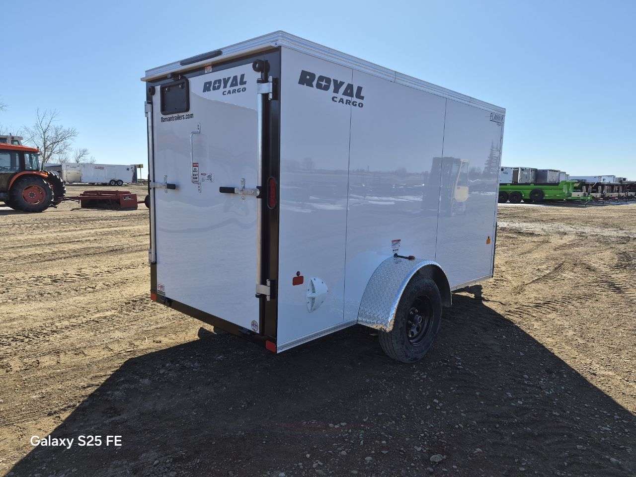 2026 Royal LCH 5' x 10' + V-Nose Cargo Trailer