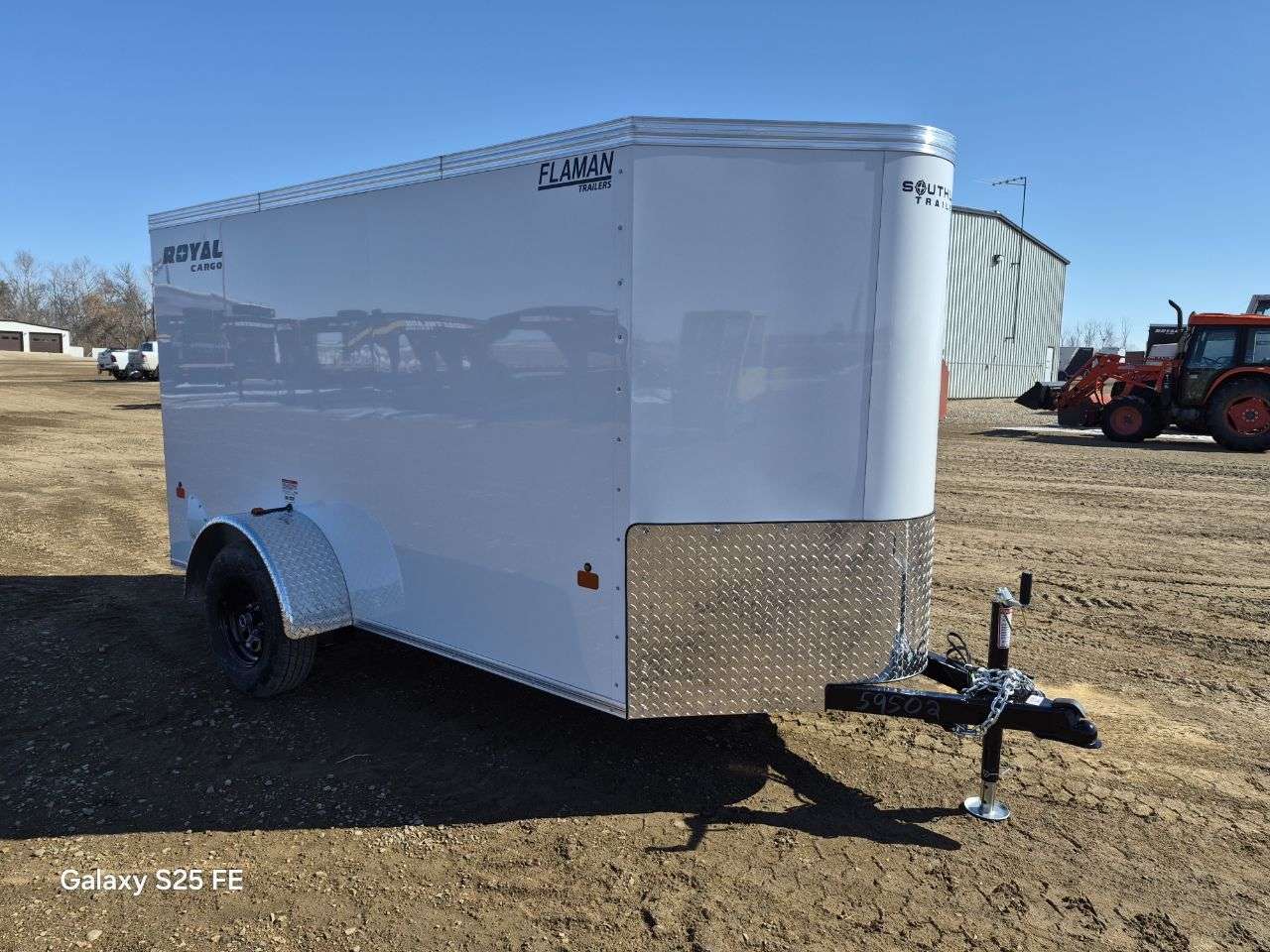 2026 Royal LCH 5' x 10' + V-Nose Cargo Trailer