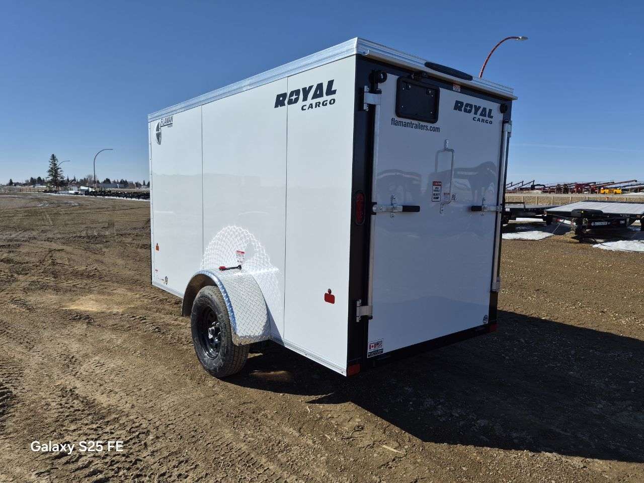 2026 Royal LCH 5' x 10' + V-Nose Cargo Trailer