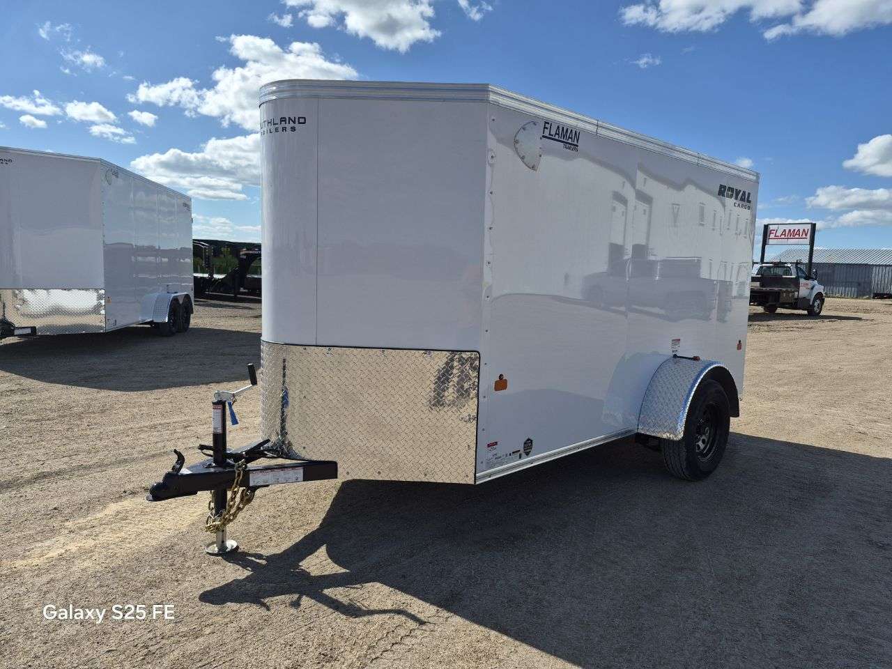 2026 Royal LCH 5' x 10' + V-Nose Cargo Trailer
