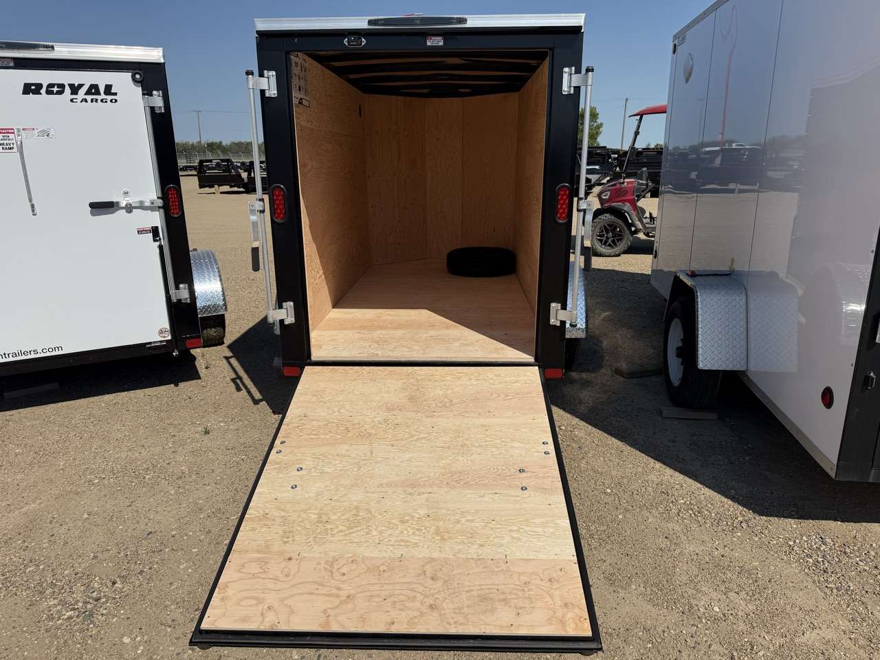 2026 Royal LCH 5' x 10' + V-Nose Cargo Trailer