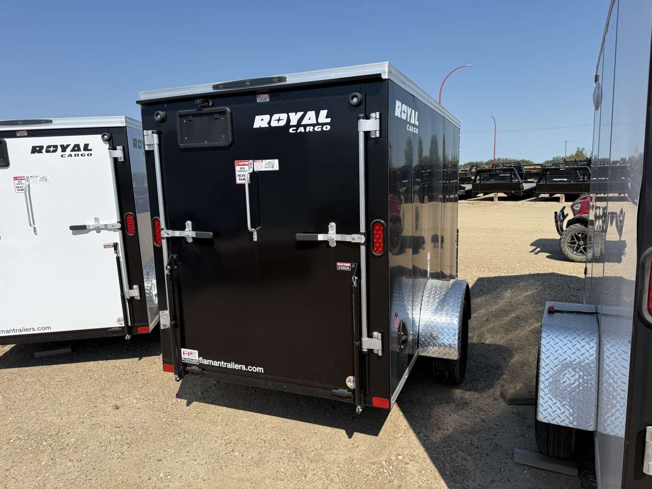 2026 Royal LCH 5' x 10' + V-Nose Cargo Trailer