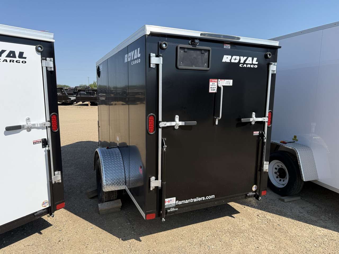 2026 Royal LCH 5' x 10' + V-Nose Cargo Trailer