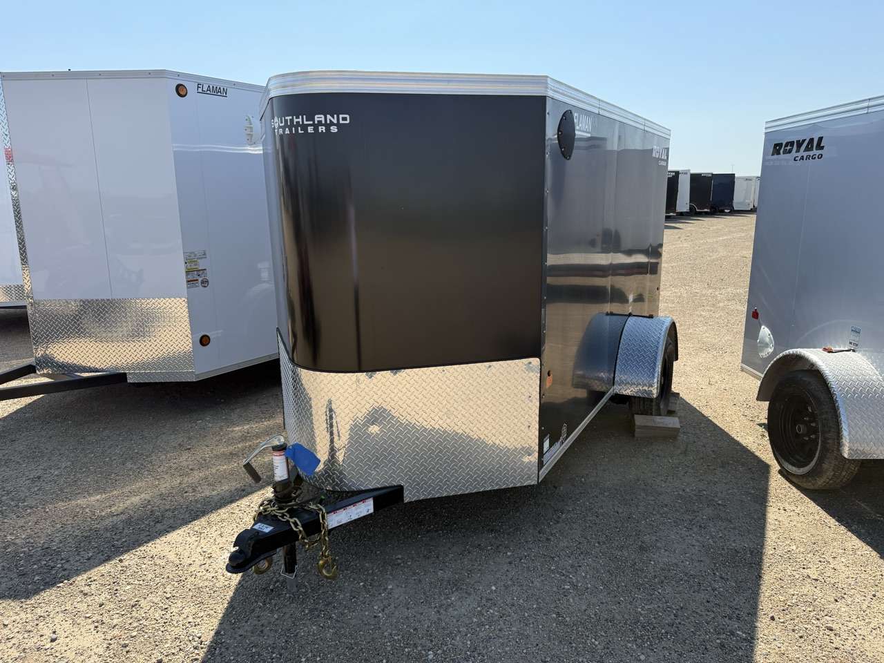 2026 Royal LCH 5' x 10' + V-Nose Cargo Trailer