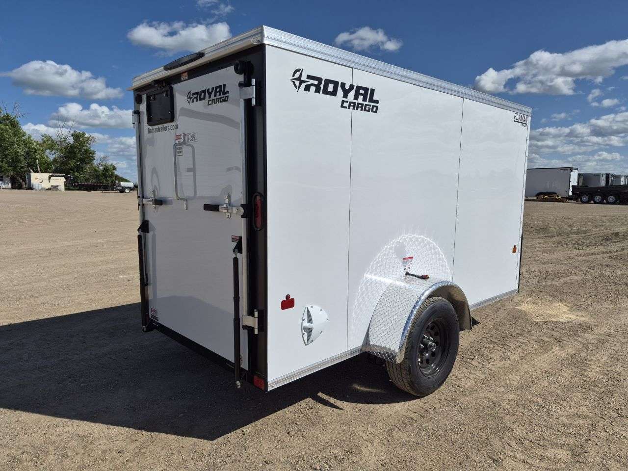 2026 Royal LCH 5' x 10' + V-Nose Cargo Trailer