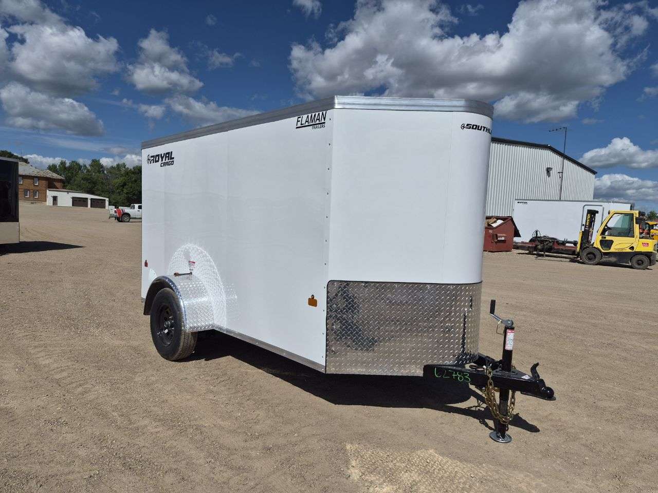 2026 Royal LCH 5' x 10' + V-Nose Cargo Trailer