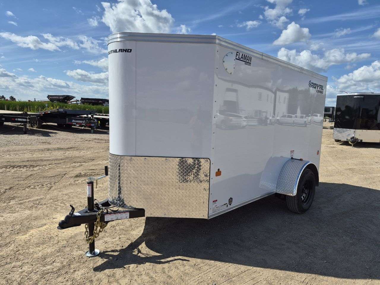 2026 Royal LCH 5' x 10' + V-Nose Cargo Trailer