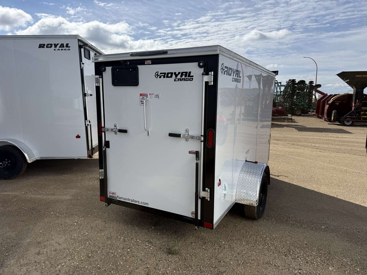 2026 Royal LCH 5' x 10' + V-Nose Cargo Trailer