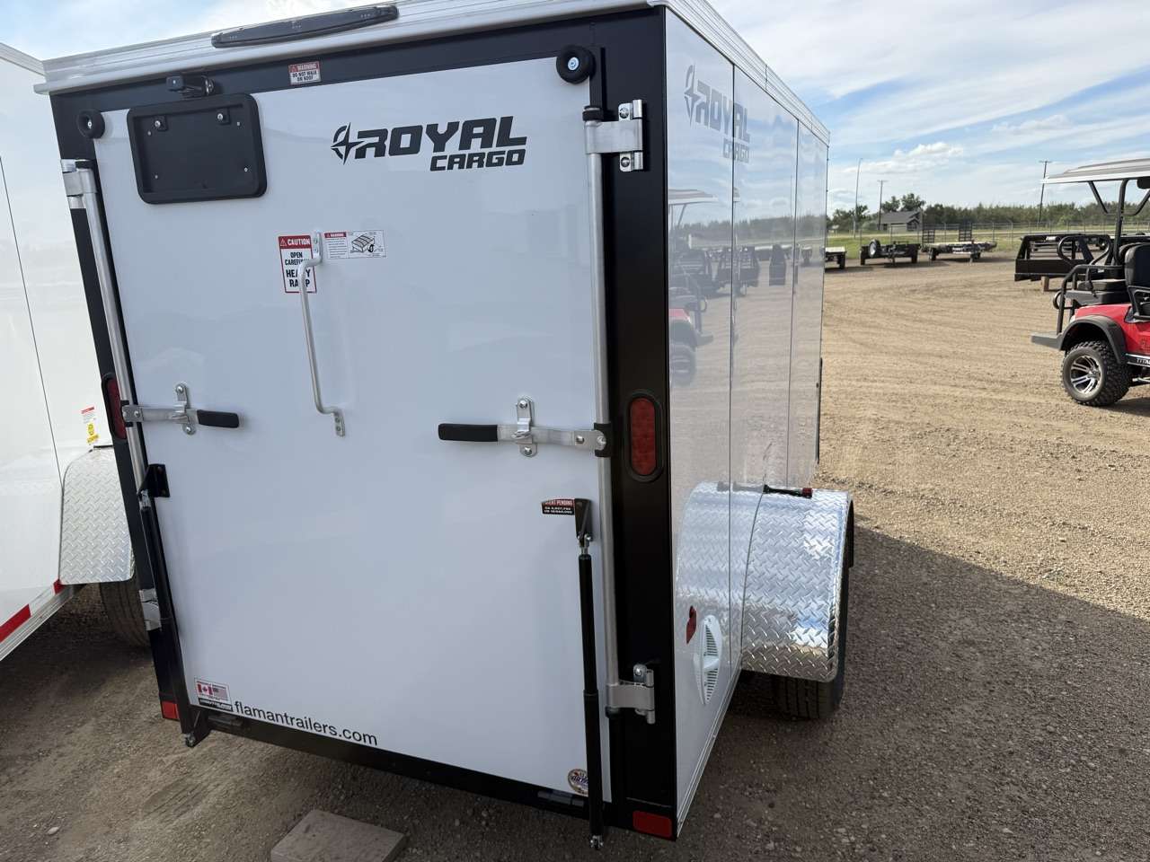 2026 Royal LCH 5' x 10' + V-Nose Cargo Trailer