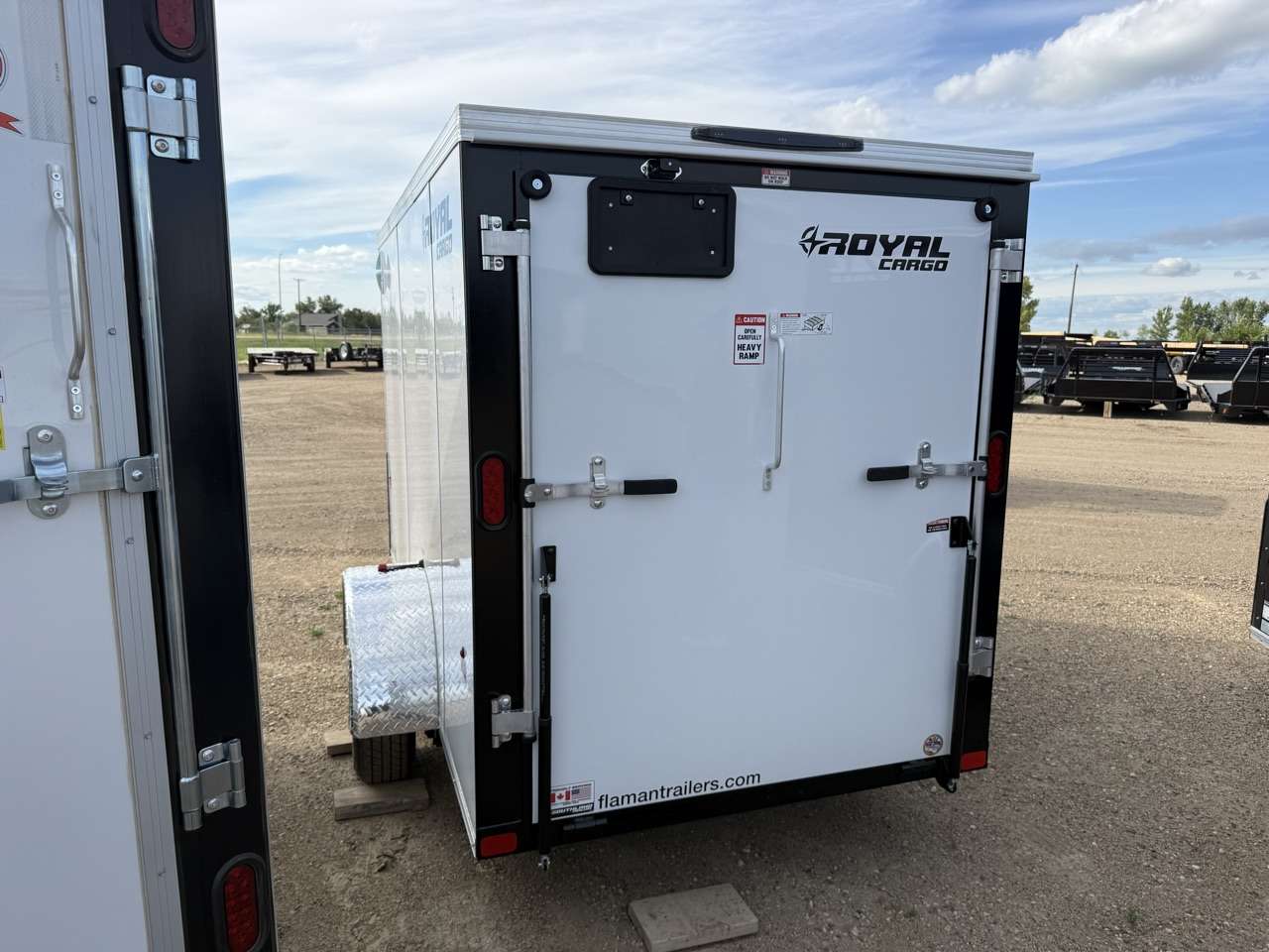 2026 Royal LCH 5' x 10' + V-Nose Cargo Trailer