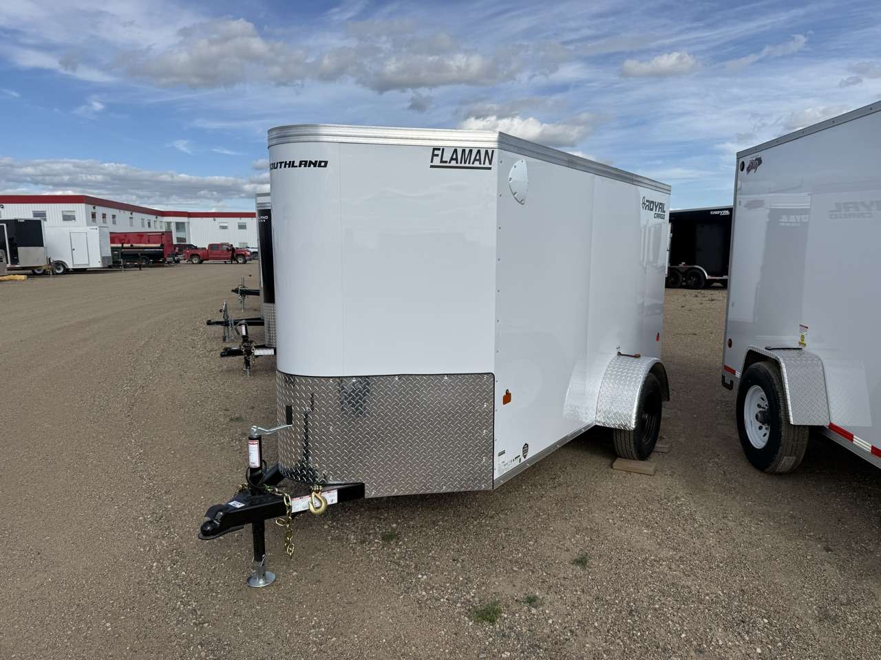 2026 Royal LCH 5' x 10' + V-Nose Cargo Trailer