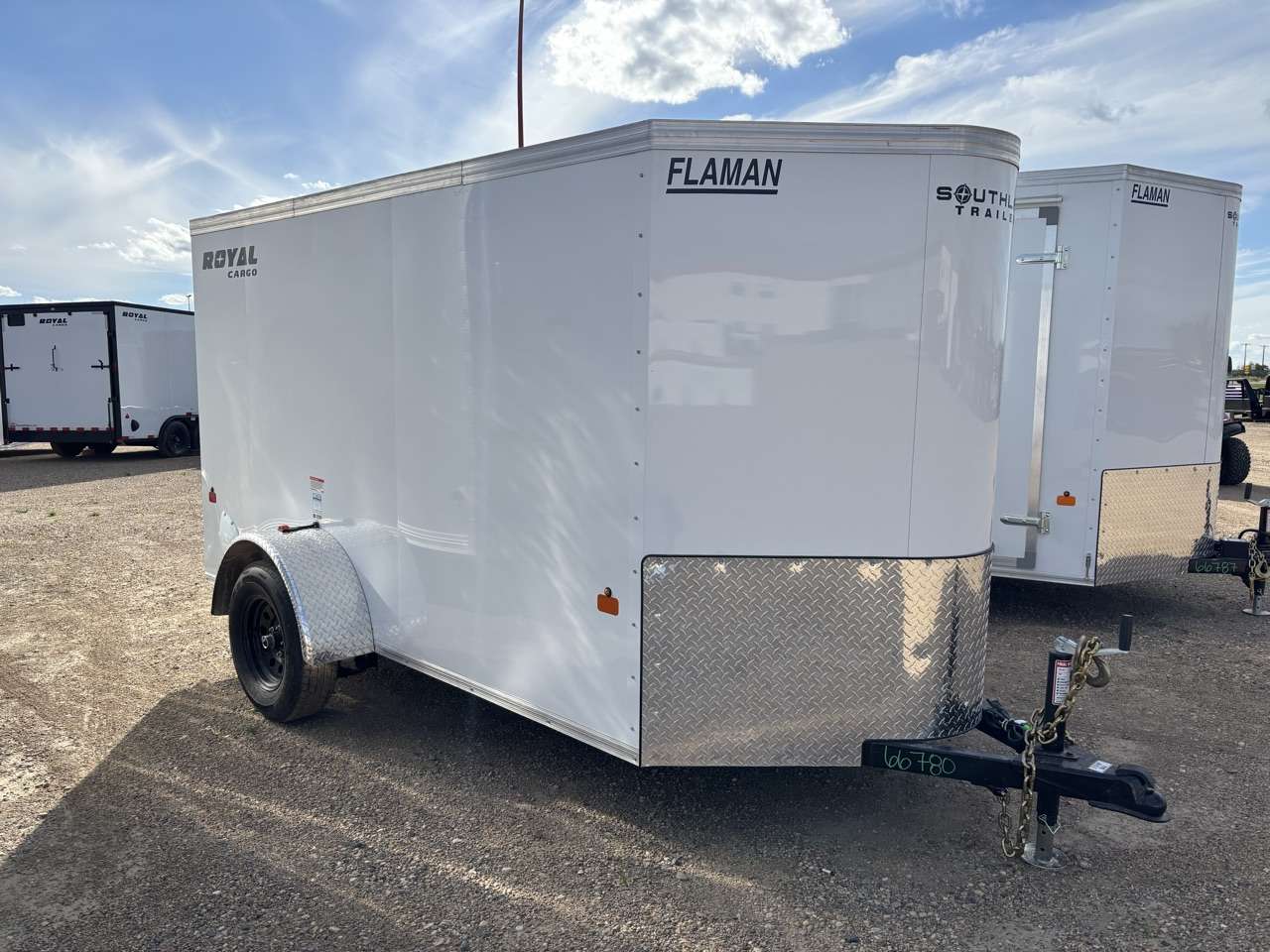 2026 Royal LCH 5' x 10' + V-Nose Cargo Trailer