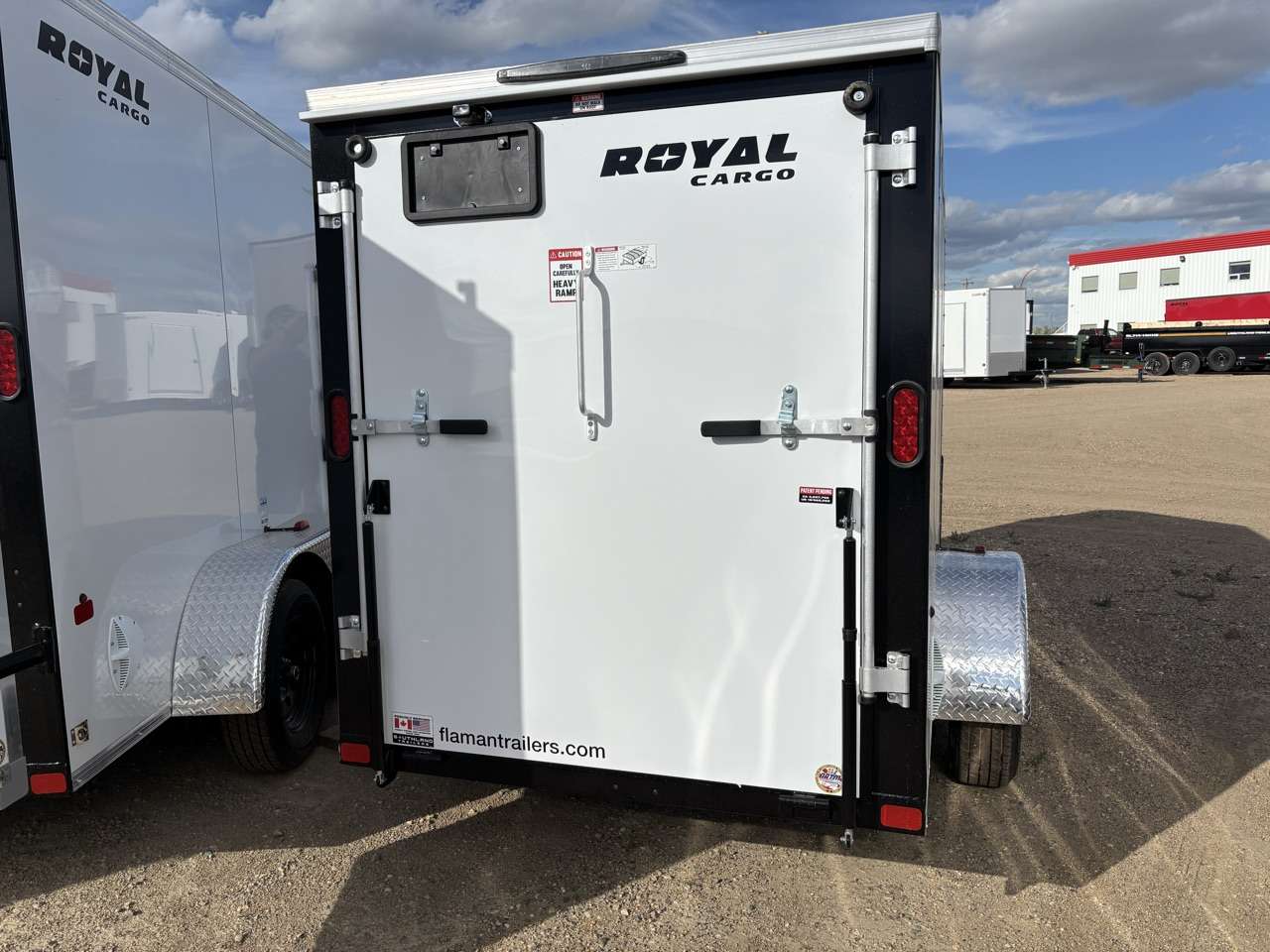 2026 Royal LCH 5' x 10' + V-Nose Cargo Trailer