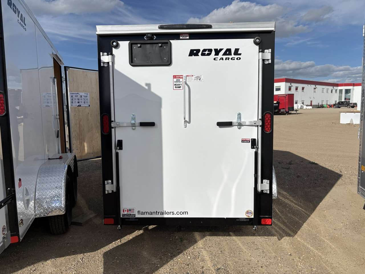 2026 Royal LCH 5' x 10' + V-Nose Cargo Trailer