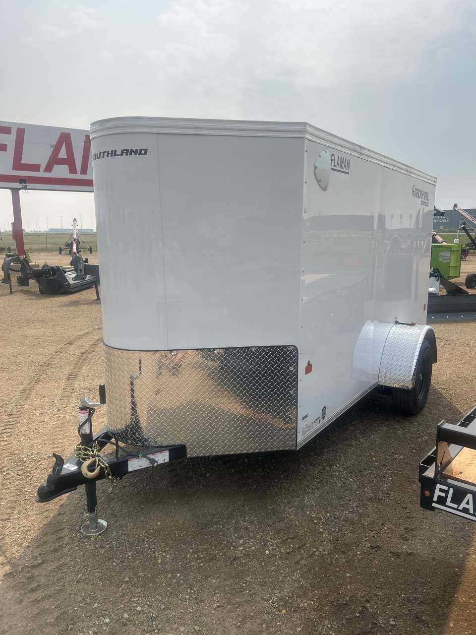 2026 Royal LCH 5' x 10' + V-Nose Cargo Trailer