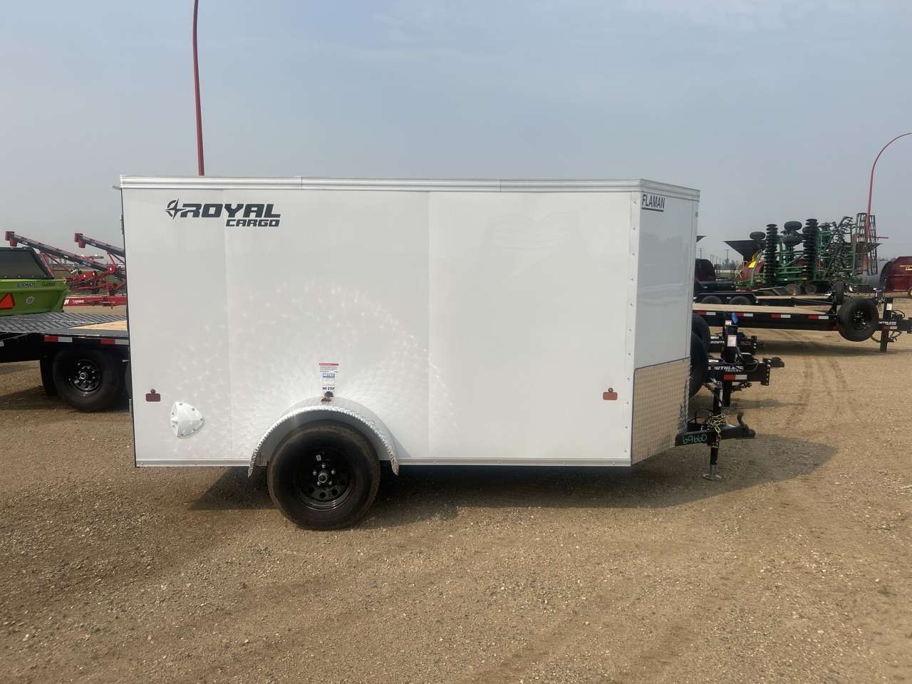 2026 Royal LCH 5' x 10' + V-Nose Cargo Trailer