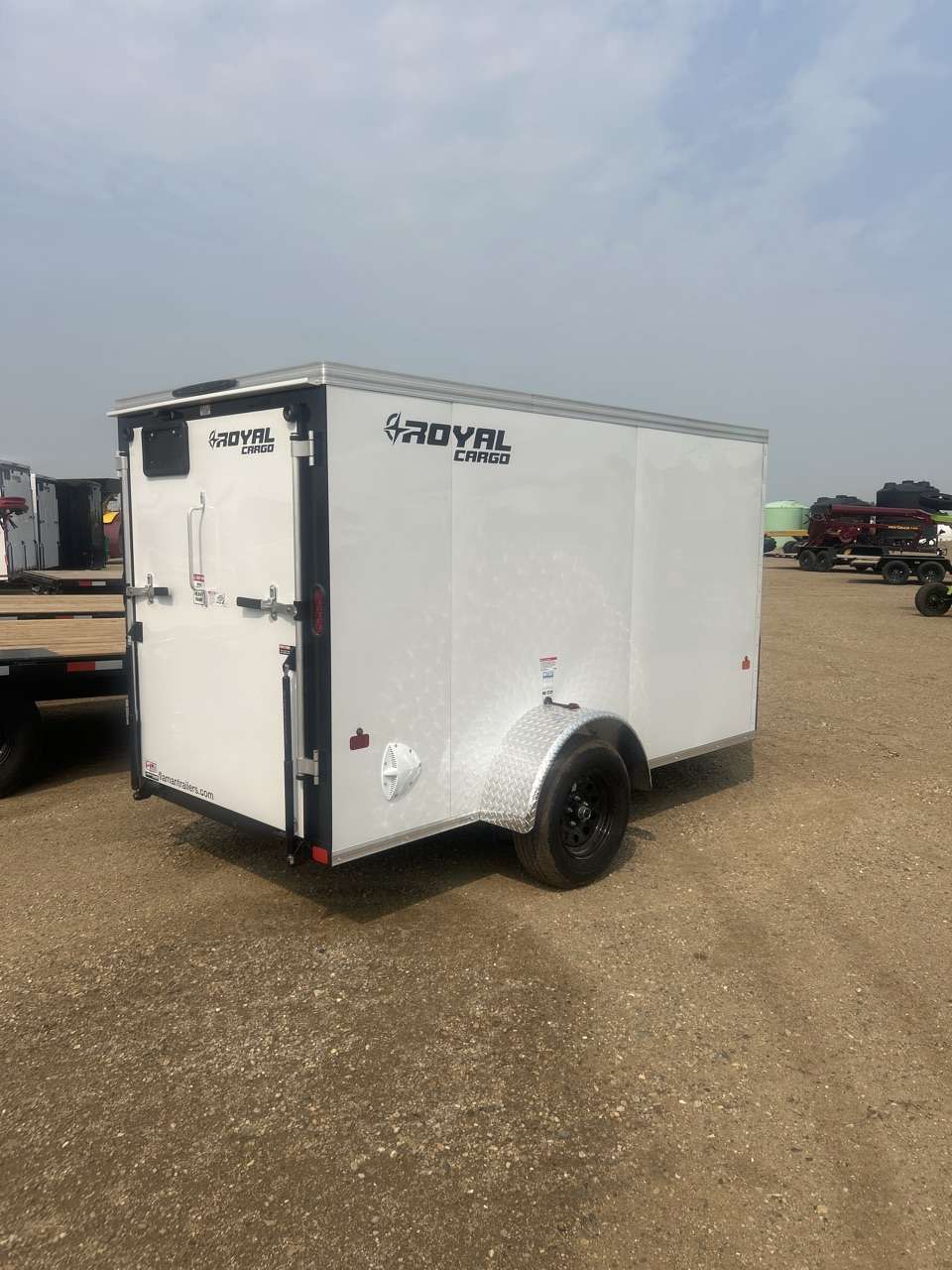 2026 Royal LCH 5' x 10' + V-Nose Cargo Trailer