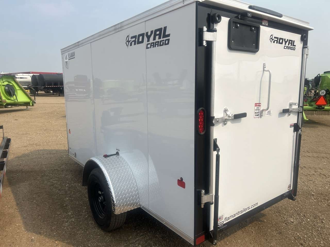 2026 Royal LCH 5' x 10' + V-Nose Cargo Trailer