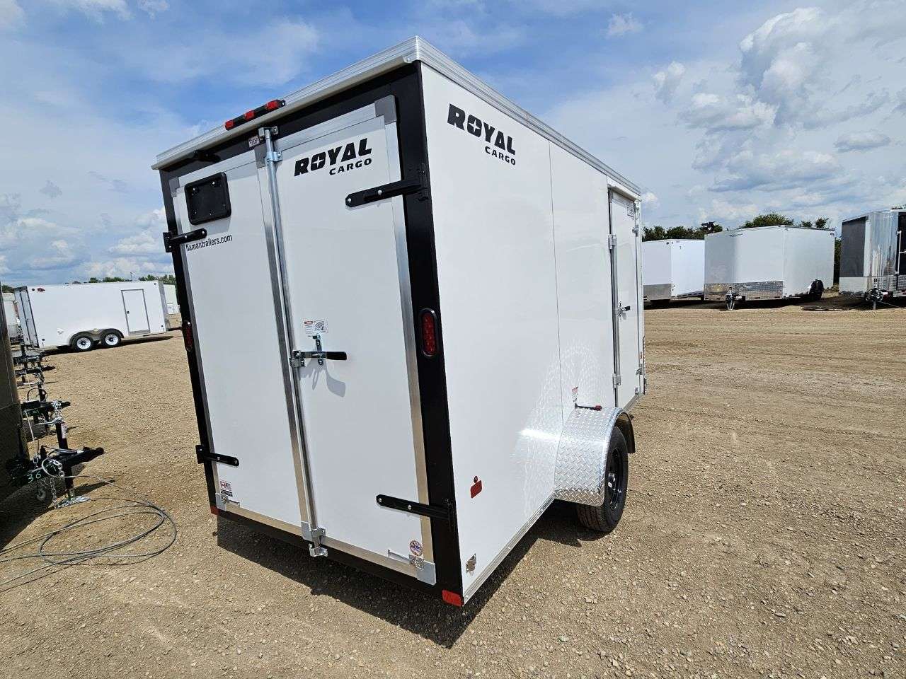 2026 Royal LCH 6' x 12' Flat Front Cargo Trailer