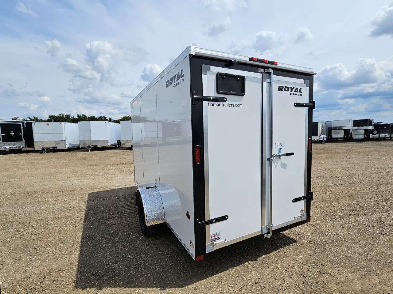 2026 Royal LCH 6' x 12' Flat Front Cargo Trailer