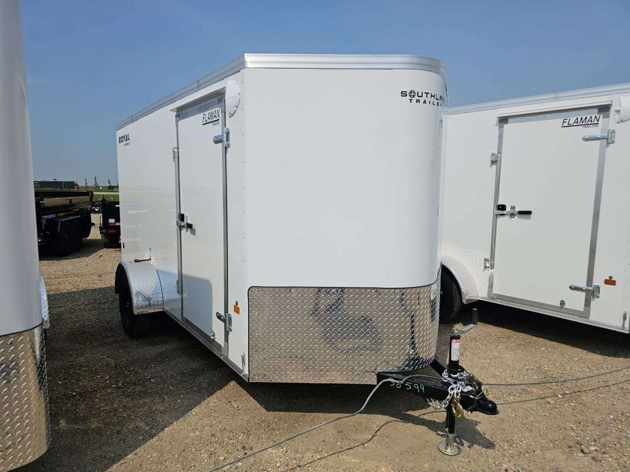2026 Royal LCH 6' x 12' + V-Nose Cargo Trailer