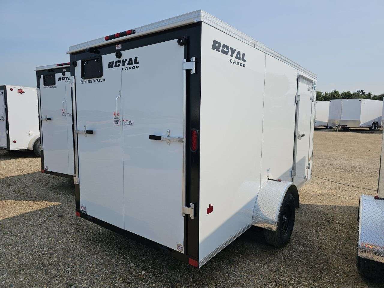 2026 Royal LCH 6' x 12' + V-Nose Cargo Trailer