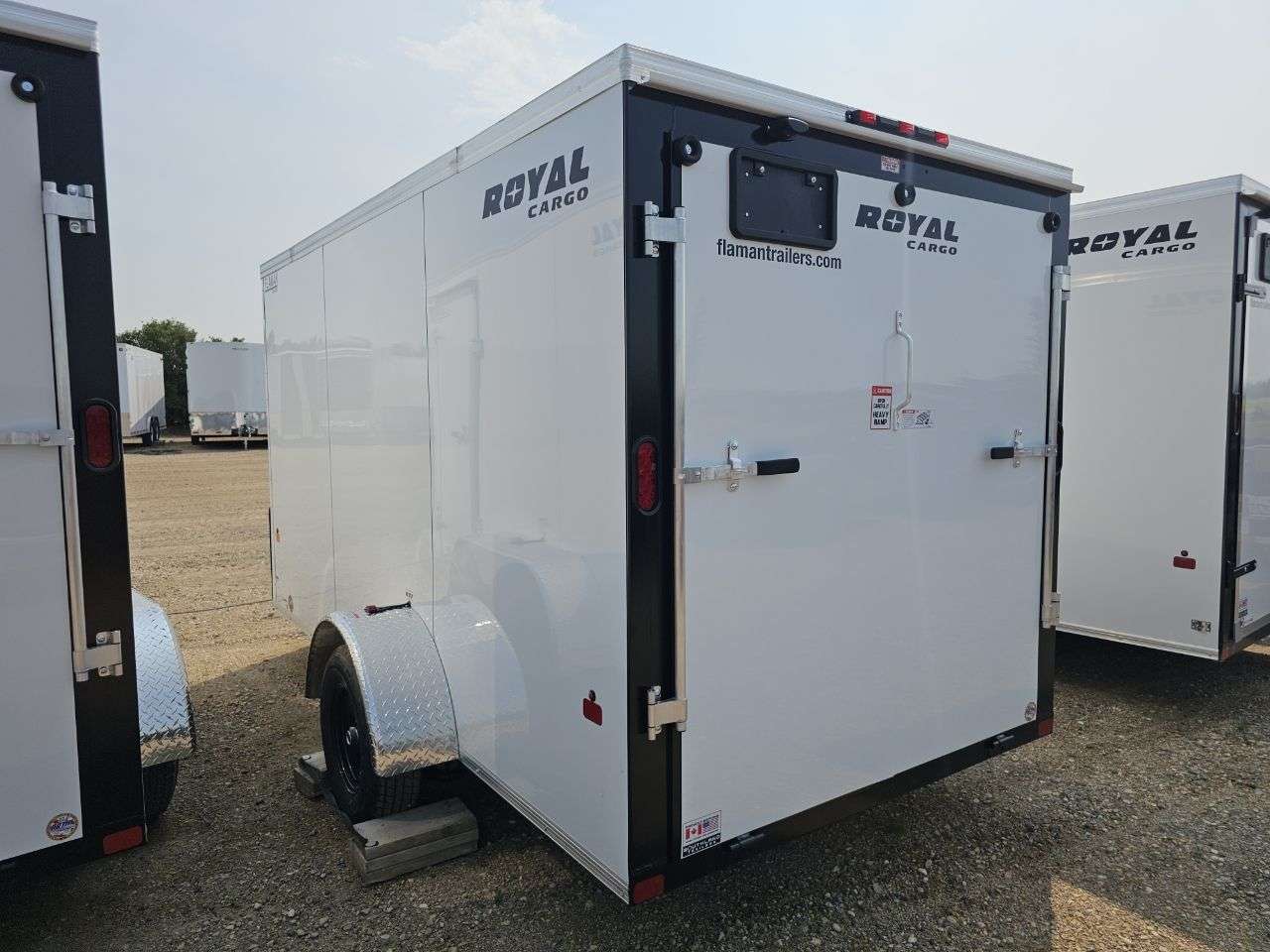 2026 Royal LCH 6' x 12' + V-Nose Cargo Trailer