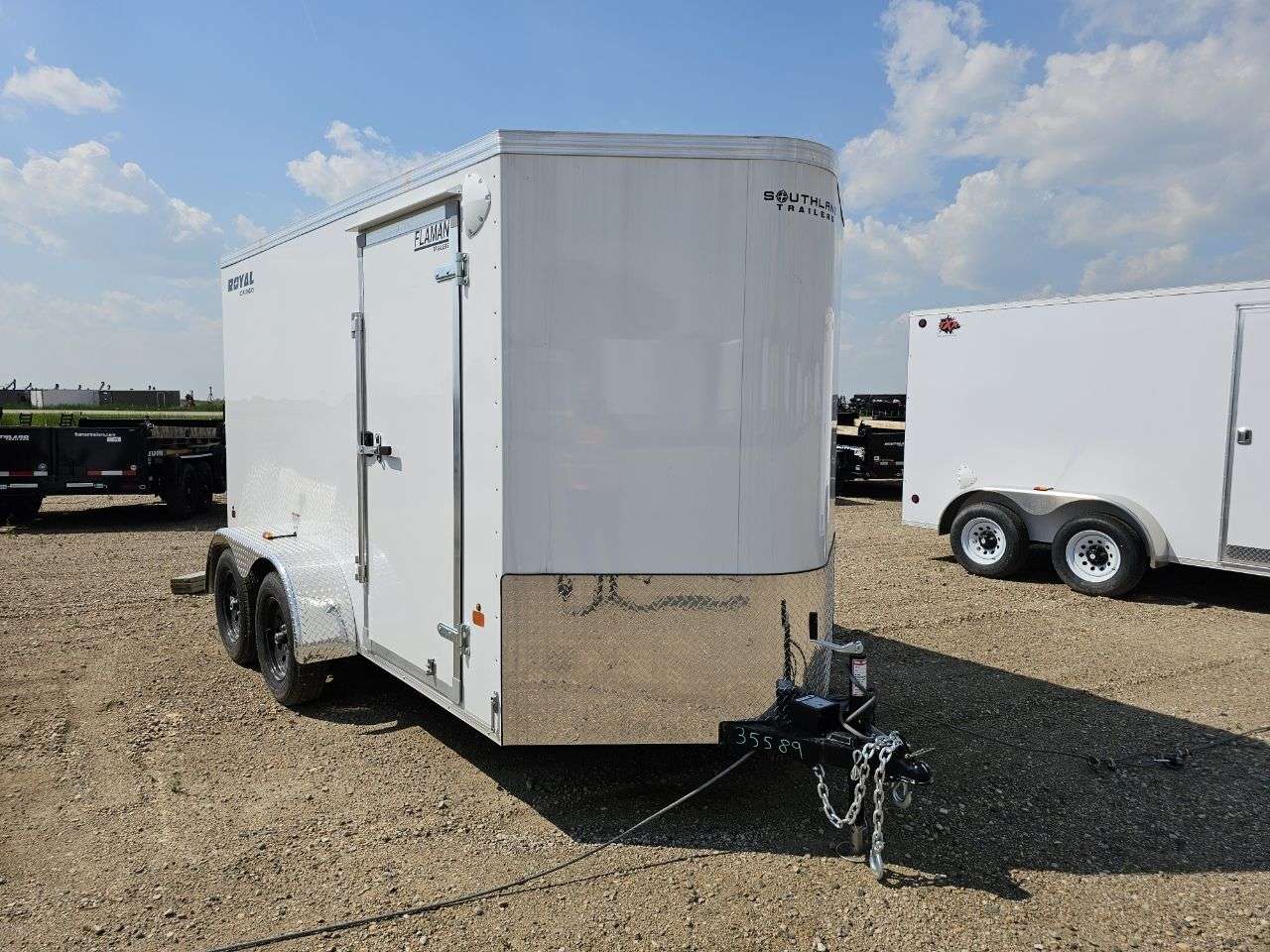 2026 Royal LCH 6' x 12' + V-Nose Cargo Trailer