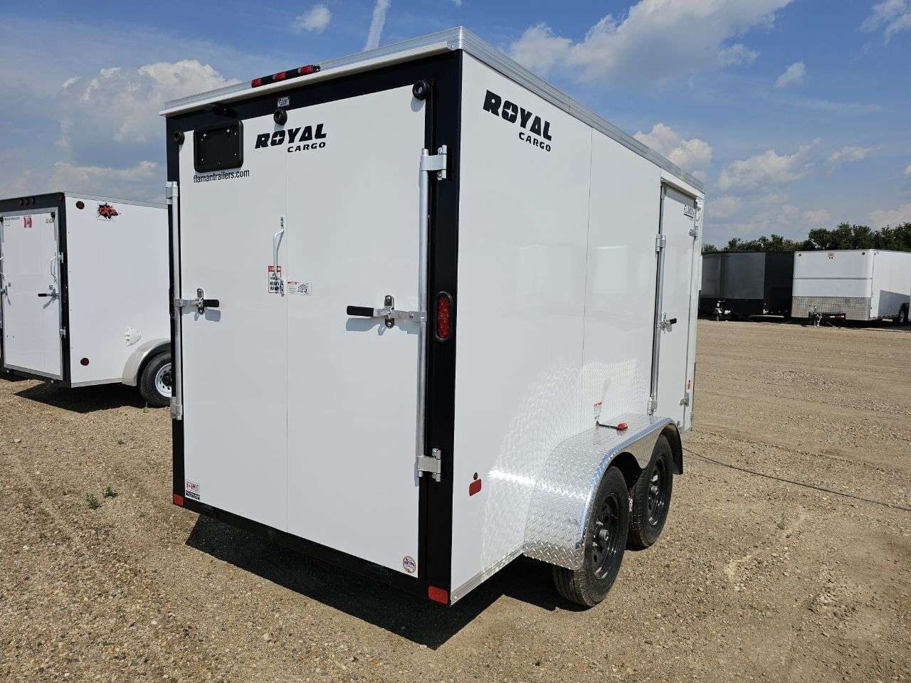 2026 Royal LCH 6' x 12' + V-Nose Cargo Trailer