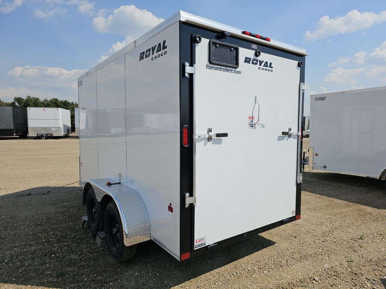 2026 Royal LCH 6' x 12' + V-Nose Cargo Trailer