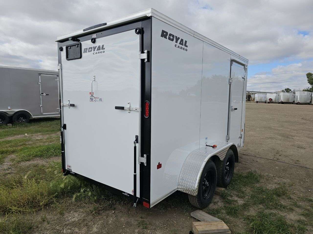2026 Royal LCH 6' x 12' + V-Nose Cargo Trailer