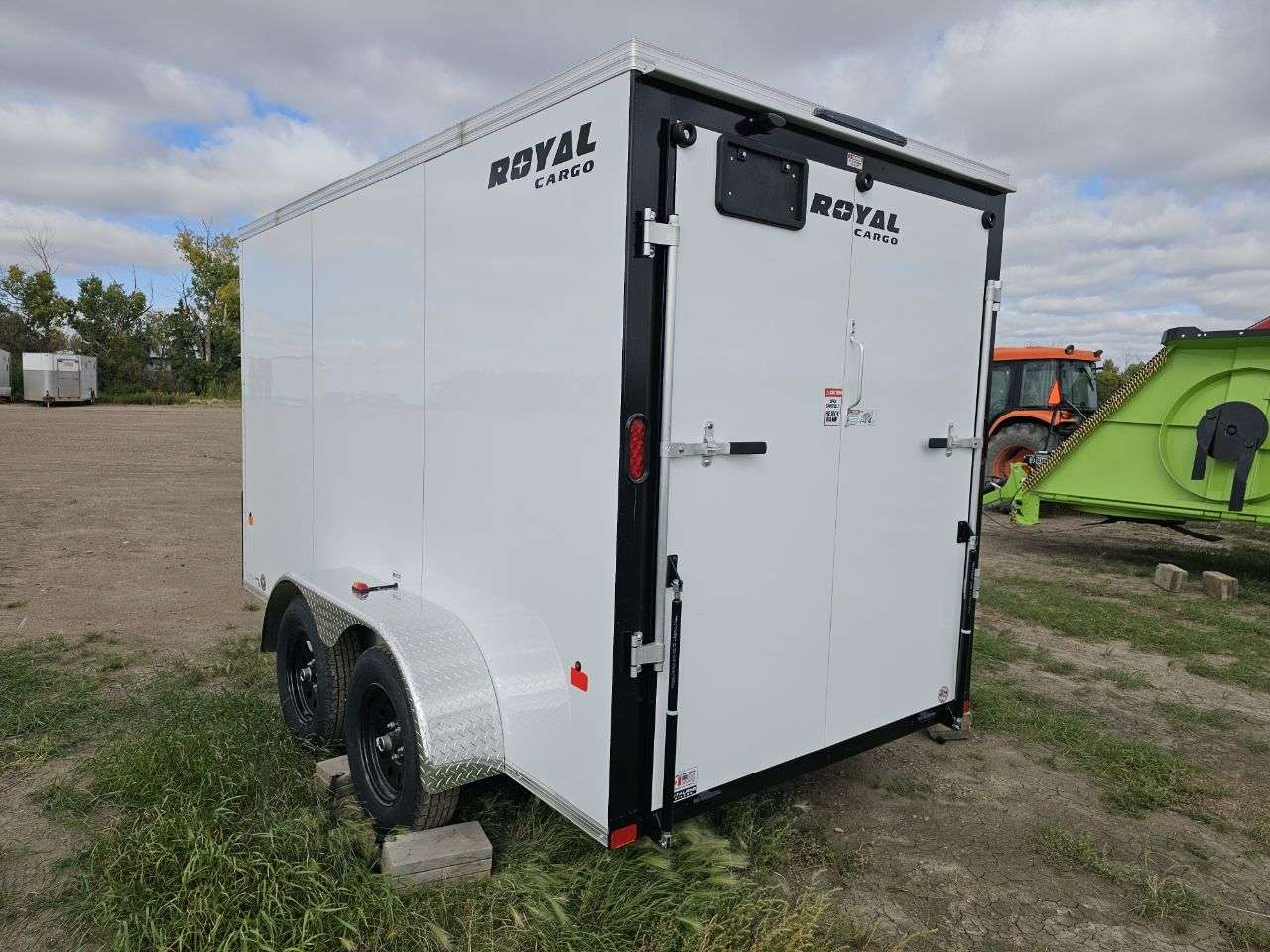 2026 Royal LCH 6' x 12' + V-Nose Cargo Trailer