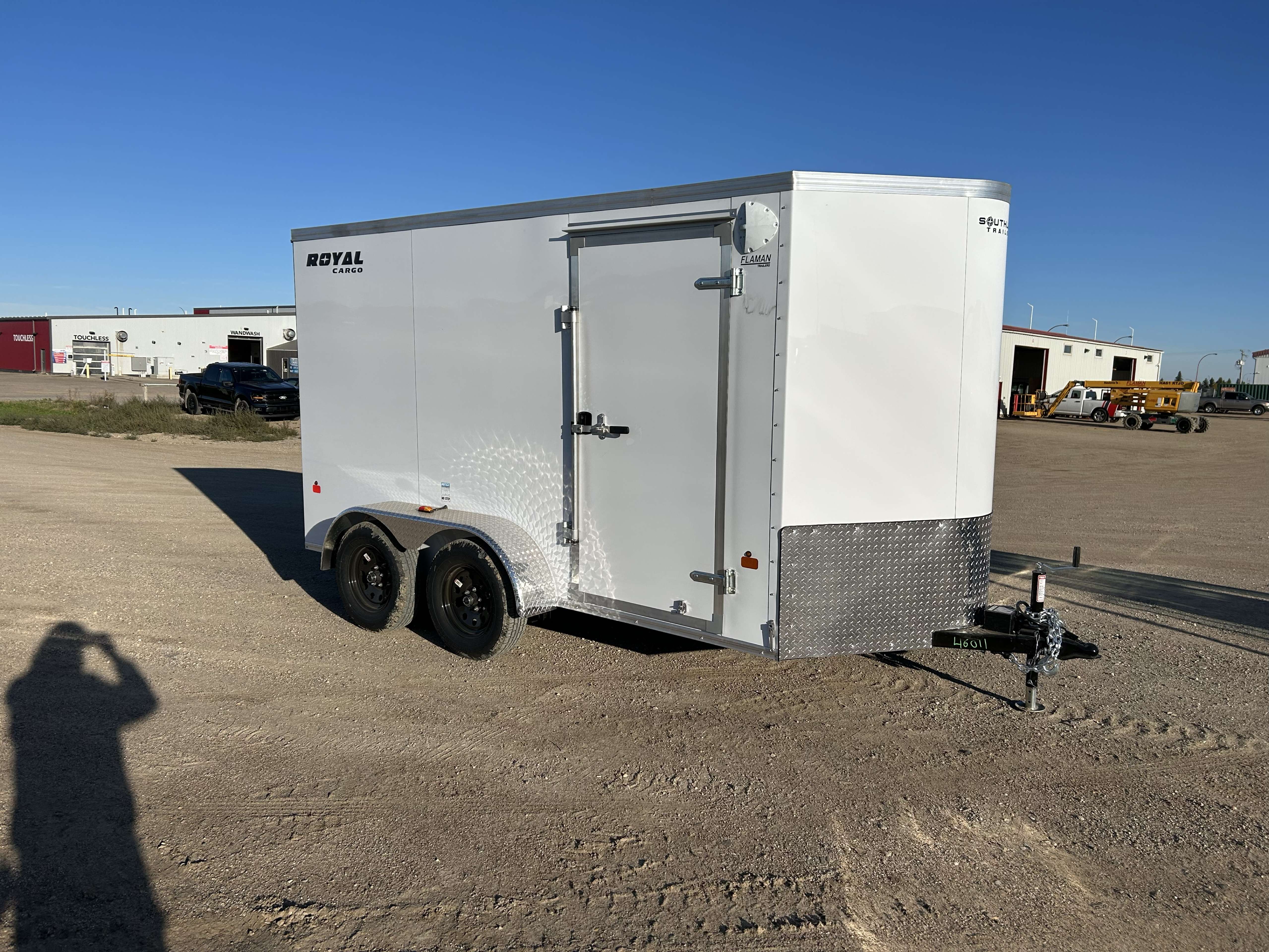 2026 Royal LCH 6' x 12' + V-Nose Cargo Trailer