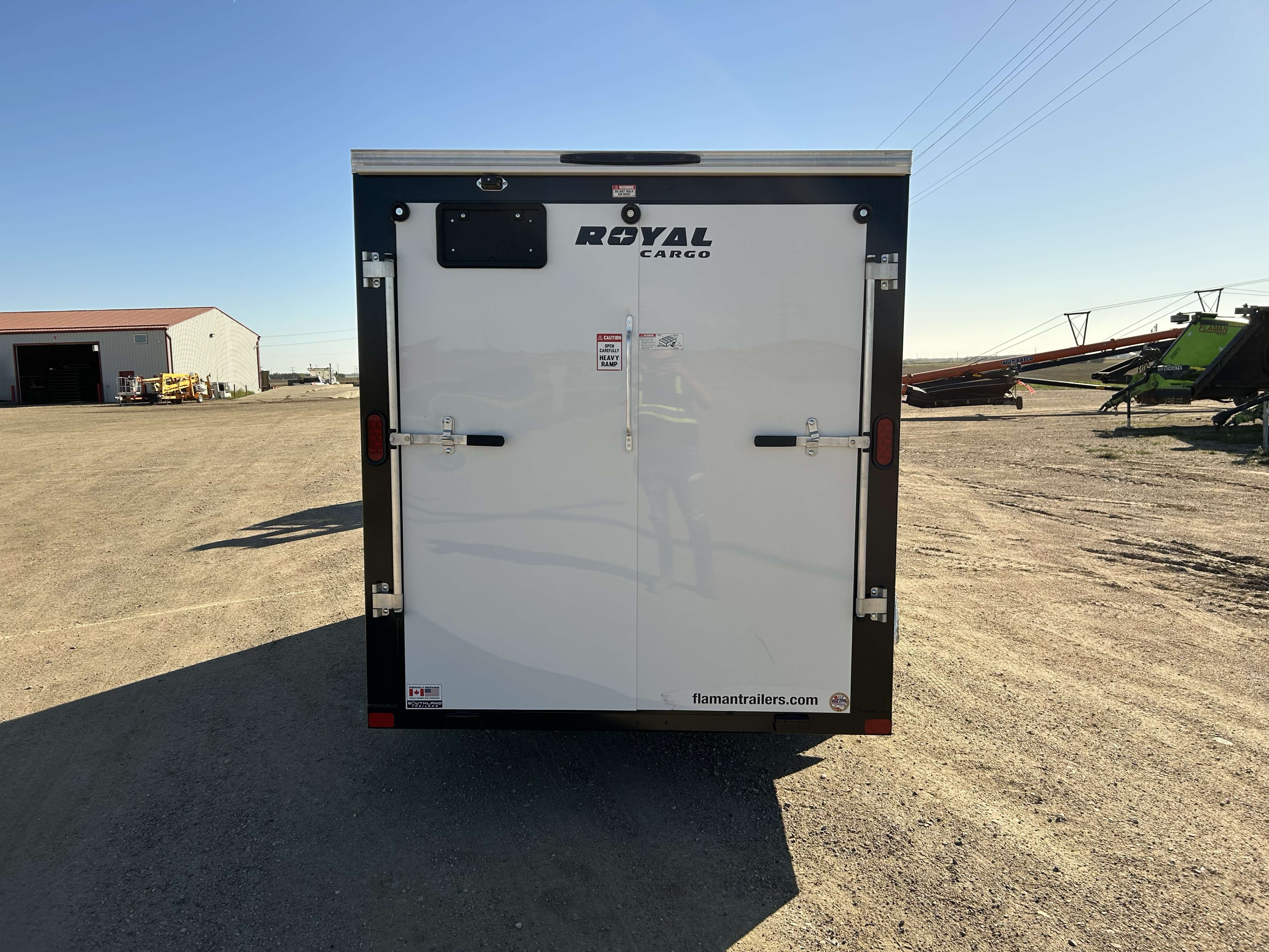 2026 Royal LCH 6' x 12' + V-Nose Cargo Trailer