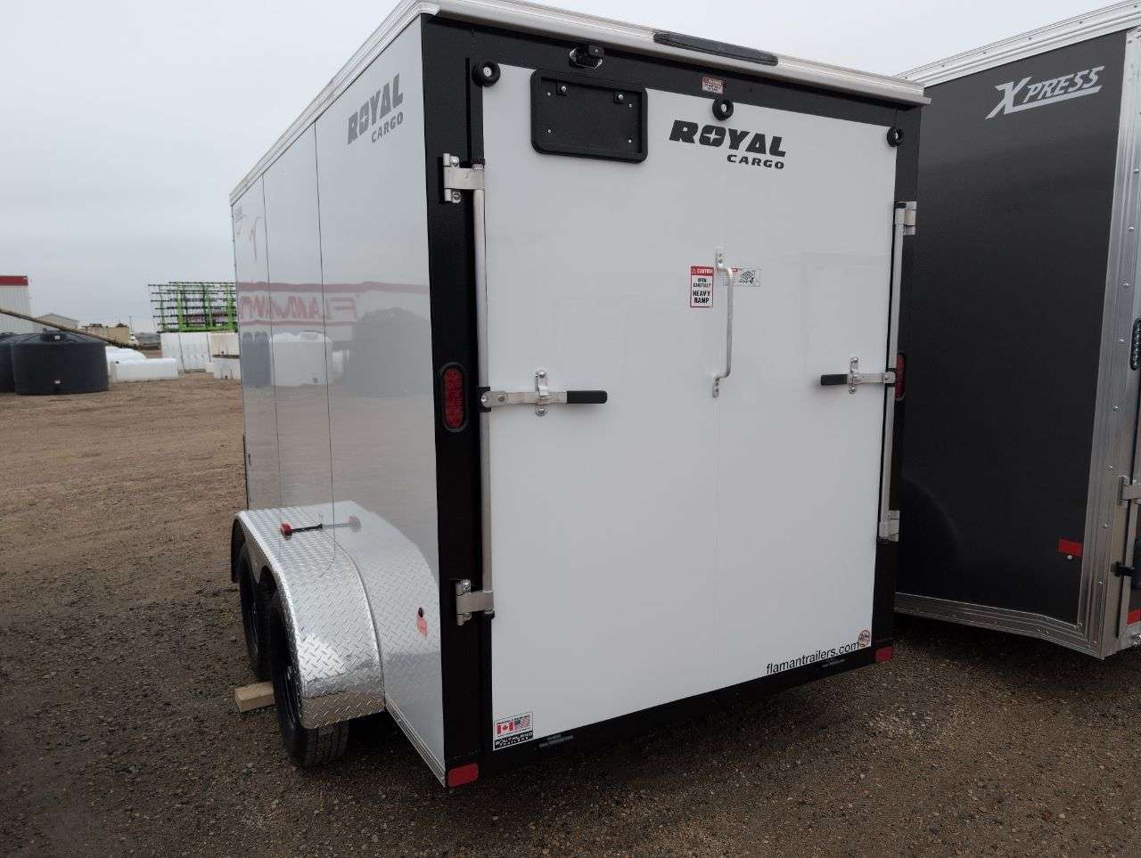 2026 Royal LCH 6' x 12' + V-Nose Cargo Trailer