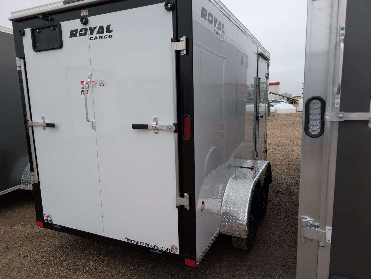 2026 Royal LCH 6' x 12' + V-Nose Cargo Trailer